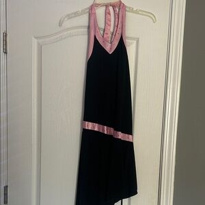 Limited Too Black and Pink Strapless Dress